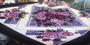 پتو شادیلون دونفره مدل آتیس