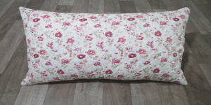 روبالشی نخی گلدار درجه یک